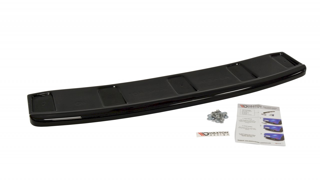 Maxton Design - CENTRAL REAR SPLITTER AUDI A7 S-LINE (FACELIFT) (WITHOUT VERTICAL BARS) (2014-2018)