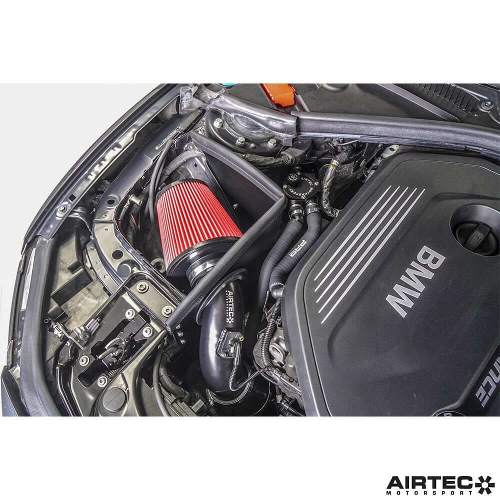 AIRTEC Motorsport Sealed Cold Air Intake Kit for BMW M140i M240i (B58) - Performance Induction/Closed Airbox Upgrade | High Flow Filter CAI | BMW 1 Series F20 F21 & 2 Series F22 F23 | B58 Intake Upgrade
