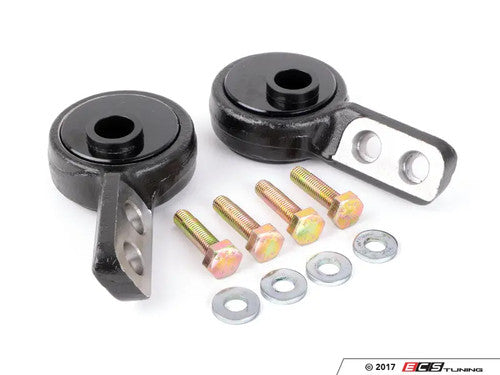 Turner Motorsport Offset Polyurethane Front Control Arm Bushing - 95A - Pre-Installed In Brackets - E36 / Z3