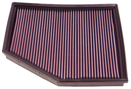 K&N High-Flow Washable Panel Air Filter for BMW 6 Series 650i (E63/E64) 2005-2011 – Performance Drop-In Replacement Engine Intake Filter, Reusable OEM Airbox Insert, Fits Coupe & Convertible 4.8 V8
