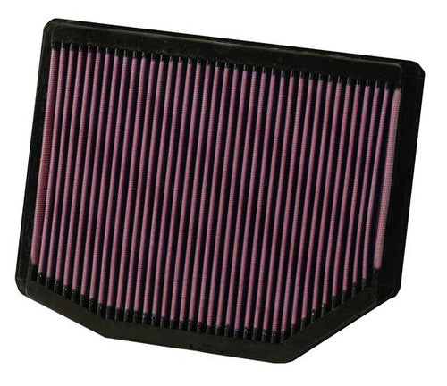 K&N Washable Reusable Performance Panel Engine Air Filter for BMW X3 E83 2.5Si/2.5i (2006–2010) – High-Flow Drop-In Intake, OEM Airbox Direct Replacement, Cotton Gauze, Lifetime Serviceable