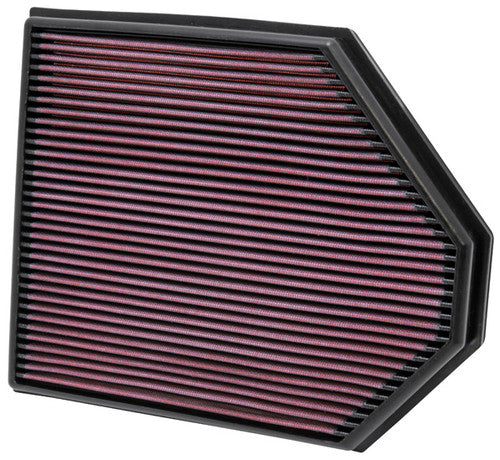 K&N Washable Reusable Panel Air Filter for BMW X3 F25 20i/2.0i Petrol (2011-2017) – High-Flow Performance Drop-In Replacement Fits OEM/Factory Air Box – Sports Cotton Gauze Intake Filter Upgrade Panel Insert Element