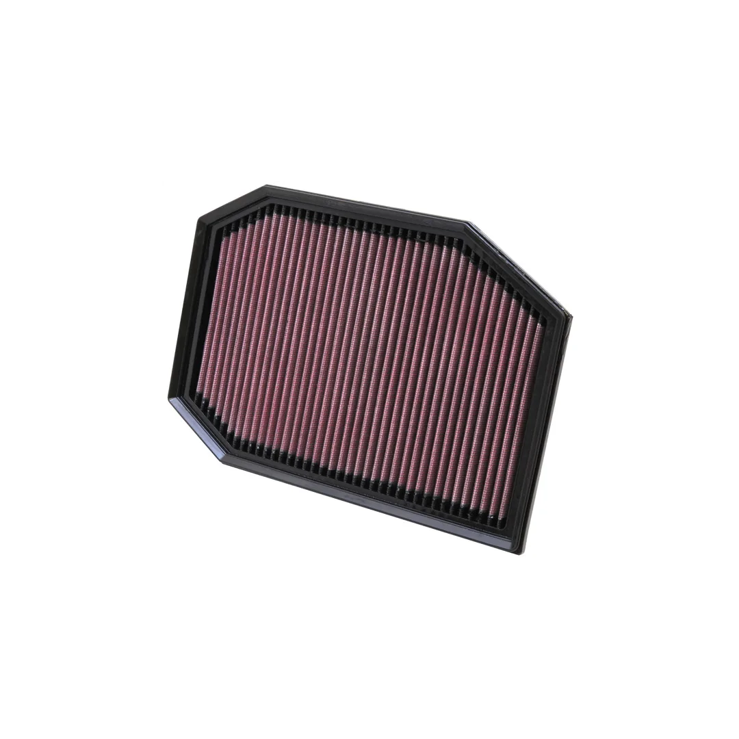 K&N 33-2970 Performance High-Flow Washable Reusable Lifetime Cotton Gauze Drop-In Panel Engine Air