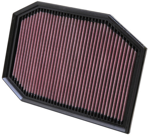 K&N High-Flow Washable Panel Air Filter for BMW 5 Series 530i F10 F11 F18 2011-2013 | Reusable Cotton Gauze Performance Intake Filter, Drop-In OEM Replacement, Sport Induction Upgrade 3.0 Petrol