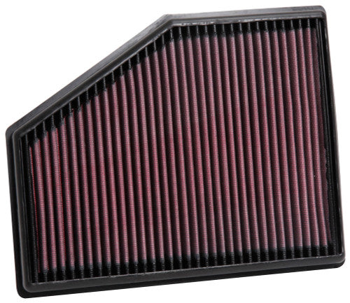 K&N High-Flow Washable Panel Air Filter for BMW 7 Series G11/G12 (2015-onwards) – Reusable Cotton Gauze Direct-Fit Drop-In OEM Replacement | Performance Engine/Intake Filter Upgrade | Lifetime Serviceable Air Cleaner Fits Factory Airbox