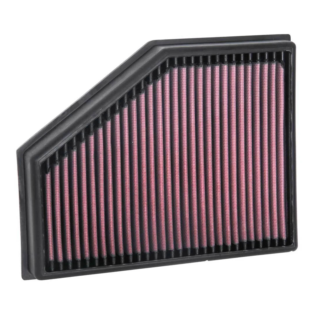 K&N 33-3134 High-Flow Washable Cotton Panel Engine Air Filter - Reusable Performance Intake Filter, OEM Drop-In Replacement for BMW X3 M/M Competition F97, X3 M40i G01, M550d xDrive G30/G31, 750d/750Li xDrive G11/G12 (B58 S58 B57)