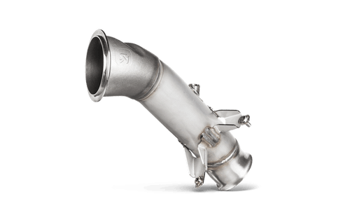 Genuine Akrapovic Catless/Decat Turbo Downpipe (Catalyst Delete) for BMW M2 F87 2016-2017 N55 - Stainless Steel Exhaust Front Pipe/Straight Pipe - Evolution Line Compatible - Race/Track/Off-Road Only