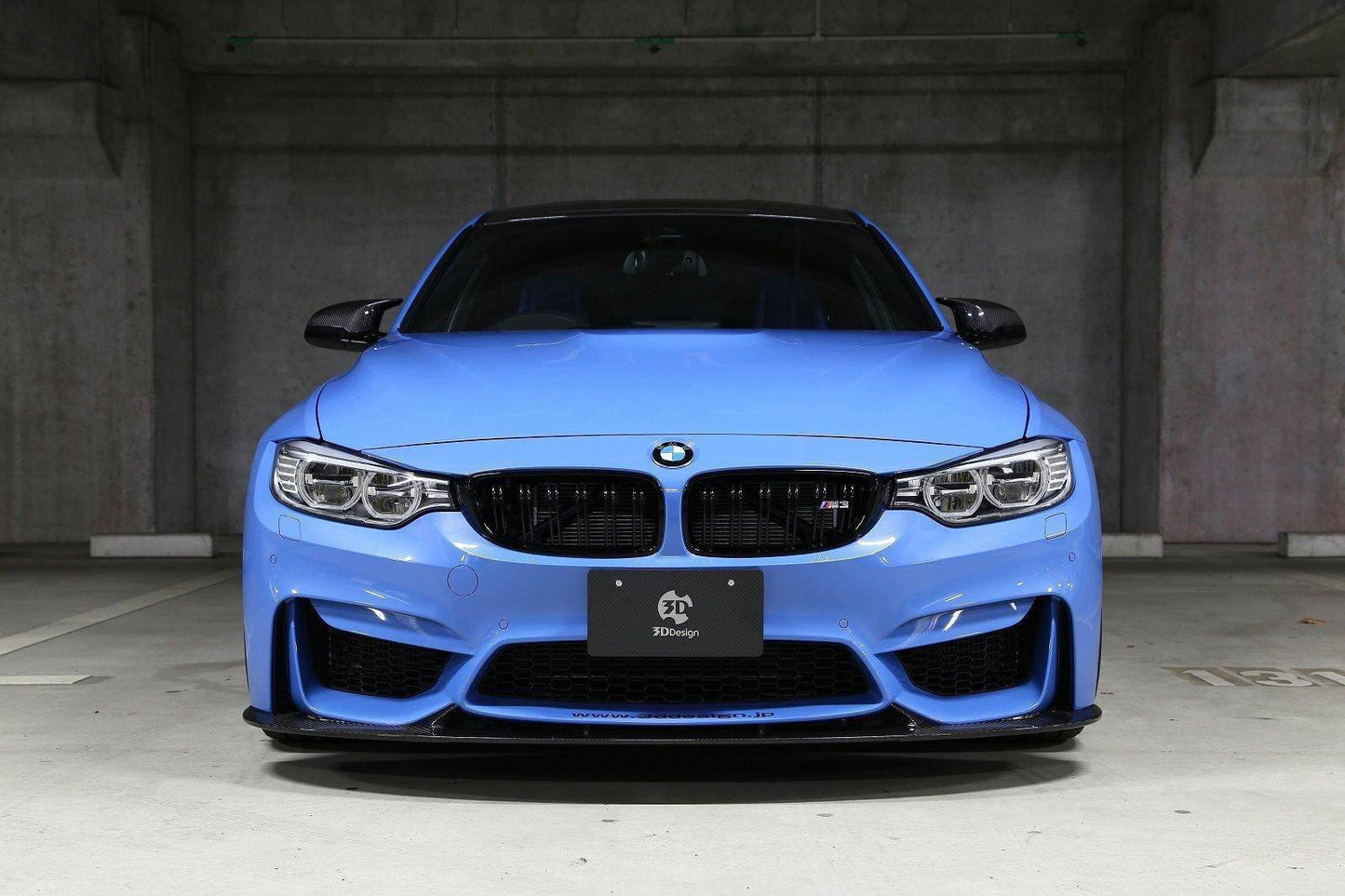 3DDesign Carbon Fibre Front Splitter for BMW M3 & M4 (2014-2020, F80 F82)
