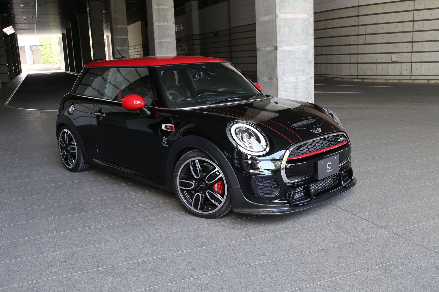 3DDesign Carbon Fibre/Carbon Fiber Front Splitter Lip for MINI Cooper JCW F56 (2015+) | MINI John Cooper Works Front Lip Spoiler, Chin Spoiler, Bumper Lip, Aero Splitter, Front Valance