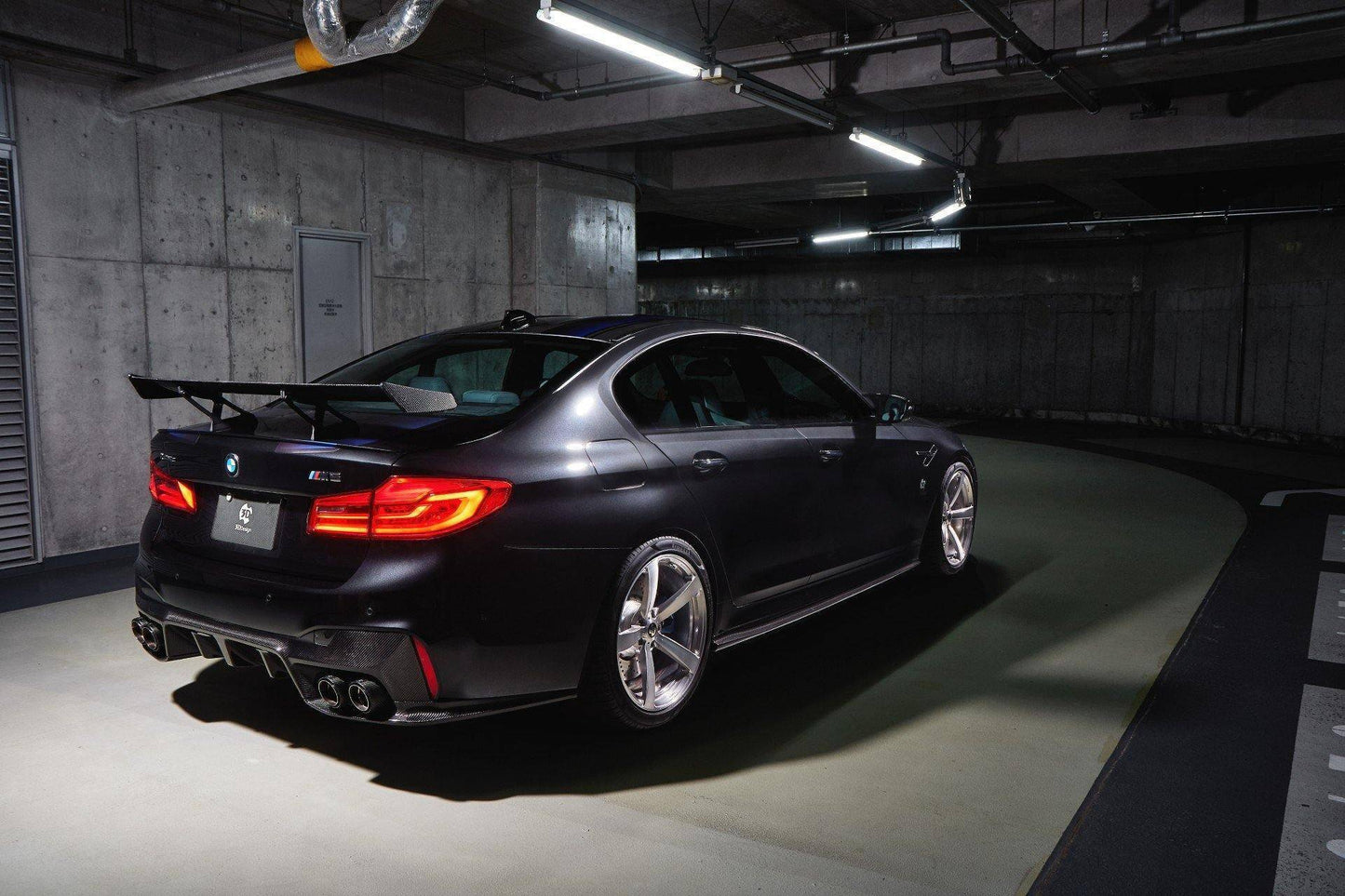 3DDesign Pre-Preg Dry Carbon Fibre Rear Wing Boot/Trunk Spoiler for BMW 5 Series G30 & M5 F90 (2017-2023) – Decklid Lip Wing, OEM+ Performance Rear Aero, Fits M5 Competition Saloon/Sedan