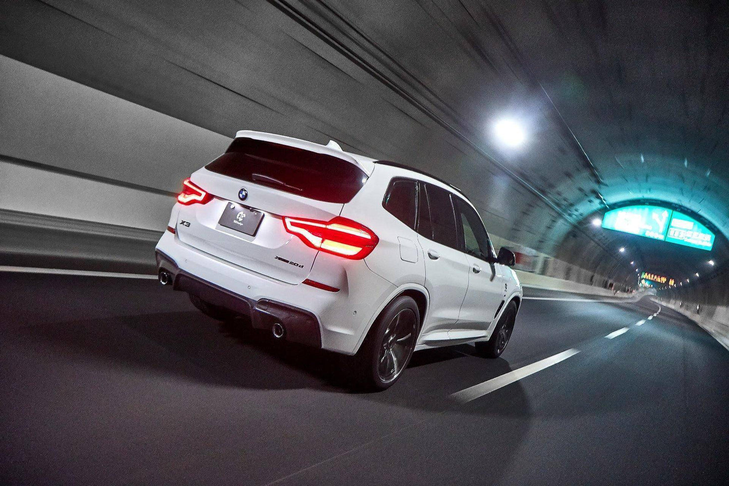 3DDesign BMW X3 G01 Roof Spoiler – Rear Roof Wing/Lip, Tailgate Hatch Spoiler/Extension | 2018+ OEM-Style Aero Upgrade, Fits M Sport