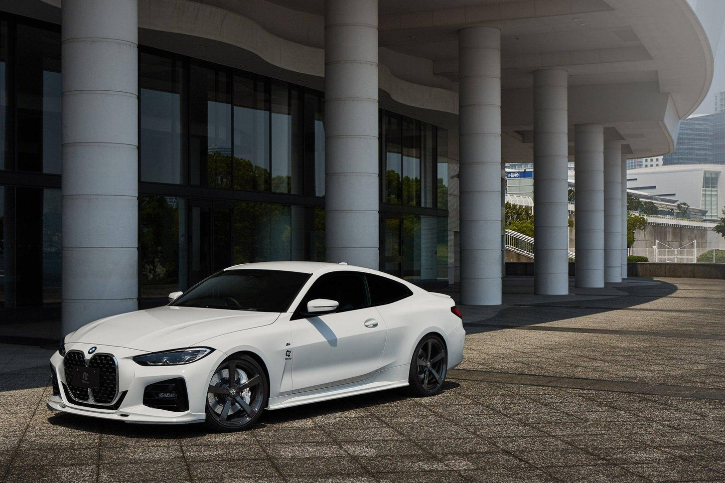 3DDesign Side Skirts, Side Skirt/Rocker Sill Extensions for BMW 4 Series (G22 G23) 2020+ Coupe & Convertible | M Sport & M440i | Urethane Aero Side Blades Splitters | OEM+ Body Kit Styling