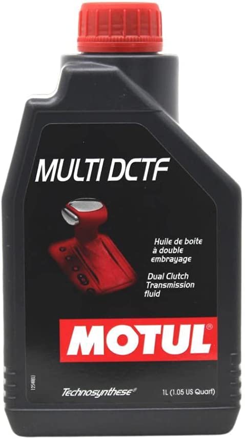 Motul Multi DCTF Dual Clutch Transmission Fluid 1 Litre Synthetic DCT/DSG Oil, Compatible with S tronic, PDK & Powershift