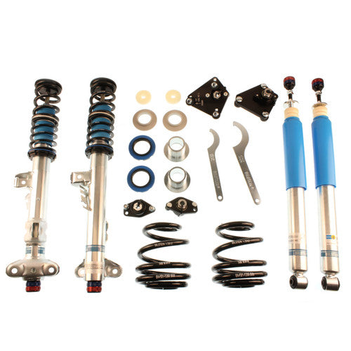 Bilstein B16 Clubsport Coilover Kit for BMW 3 Series E36 M3 Convertible – 2-Way Adjustable, Height Adjustable, Monotube, Camber-Adjustable Monoball Top Mounts