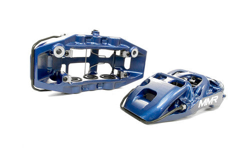 MMR Performance 6-Piston Front Cup Big Brake Kit 355mm (OEM Blue) for BMW F2x/F3x - M135i M140i M235i M240i - Forged Monoblock Calipers, 2-Piece Floating Discs