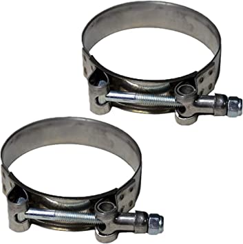 BMW F87 M2 Competition Exhaust Reducer Adapters (Pair) Active Autowerke Equal Length Mid Pipe to Remus Racing Axle Back With Clamps LCI 20162019