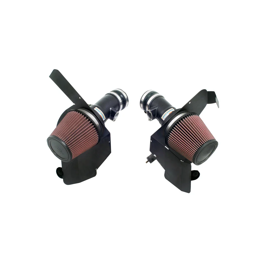K&N Typhoon 69-2003TFK Cold Air Intake CAI Induction Kit for BMW M5 E60/E61 & M6 E63/E64 S85B50 5.0 V10 (2004-2010) – Matte Black High-Flow Twin Cone Reusable Filters, Direct Fit Performance Airbox Upgrade UK