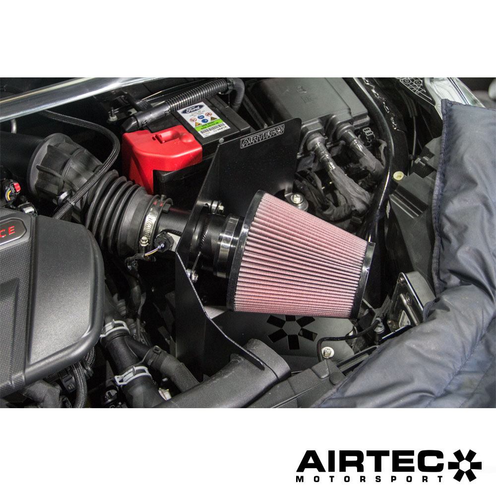 AIRTEC Motorsport Cold Air Intake / Induction Kit for Ford Focus ST Mk4 2.3 EcoBoost (2019+) - High-Flow Open Cone Air Filter with Heat Shield & CNC MAF Housing - Performance CAI Airbox Upgrade ST3 2.3L Petrol