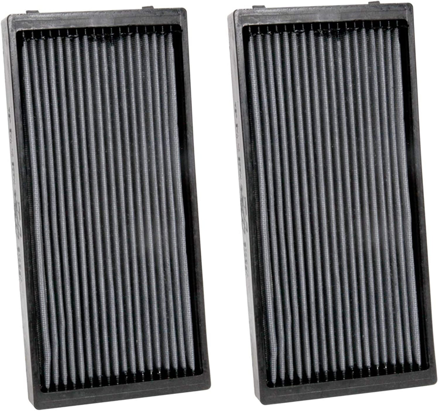 K&N VF3019 Cabin Air/Pollen Microfilter Set for BMW X5 X6 (E70 E71/E72 F15 F16 F85 X5M/X6M) - A/C Aircon Interior HVAC Fresh Air Filter, Passenger Compartment Odour & Dust Filter - Direct-Fit OEM Replacement - 2-Pack