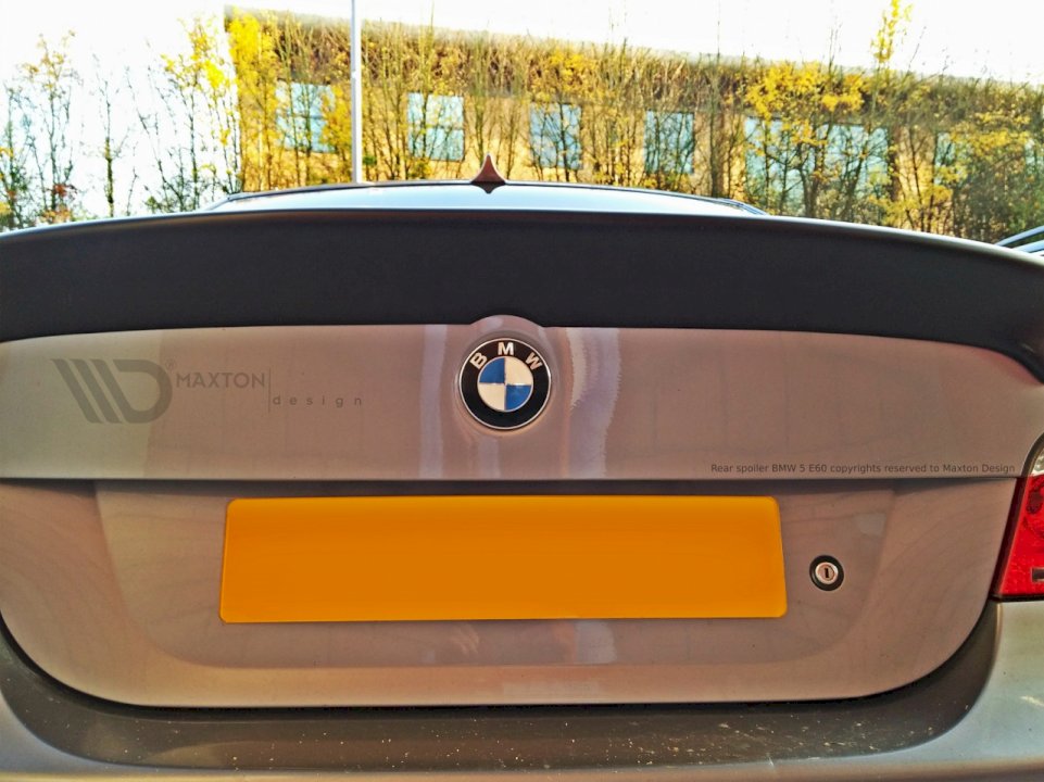 Maxton Design - REAR SPOILER BMW 5 E60 GENERATION V