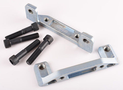 Millway Motorsport BMW E46 M3 Rear Caliper Adapter/Carrier Brackets – Porsche Boxster S (986/987) / Brembo Rear Caliper Conversion – Bolt-On Mounting Plates – Retains OEM Stock Rear Discs/Rotors – E46 Rear Brake Upgrade Kit