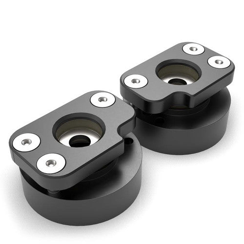 Millway Motorsport Camber Plate Street Comfort Insert - Spherical/Pillowball Delete Poly Bushing for Adjustable Top Mounts - BMW F2X F3X F8X F20 F22 F30 F32 F36 F87 M2 F80 M3 F82 F83 M4 1 2 3 4 Series
