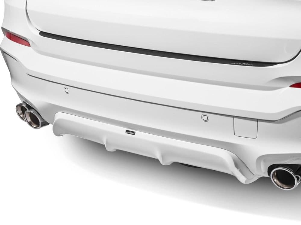Genuine AC Schnitzer Rear Diffuser for BMW X4 F26 (2013-2018) M Sport Bumper - Fits 20d/28i/30d/35d/35i/M40i xDrive - Quad Exhaust Compatible - PN 5112226310