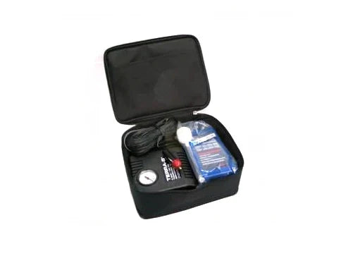Genuine AC Schnitzer Tyre Inflator, Portable Air Compressor & Puncture Repair Sealant Kit for BMW & MINI - Emergency Breakdown Tyre Fix - Space Saver Spare Wheel Alternative - For Non Runflat Michelin Tyres - Tubeless Tire Repair - Part 951010110