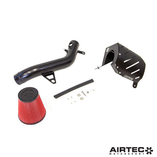AIRTEC Motorsport N55 Cold Air Intake / Induction Kit for BMW M135i M235i 335i 435i & M2 Non-Competition F20 F21 F22 F23 F30 F31 F34 F32 F33 F36 F87 2011-2017 - Performance Turbo Intake Cone Filter Heat Shield Upgrade CAI Bolt-On