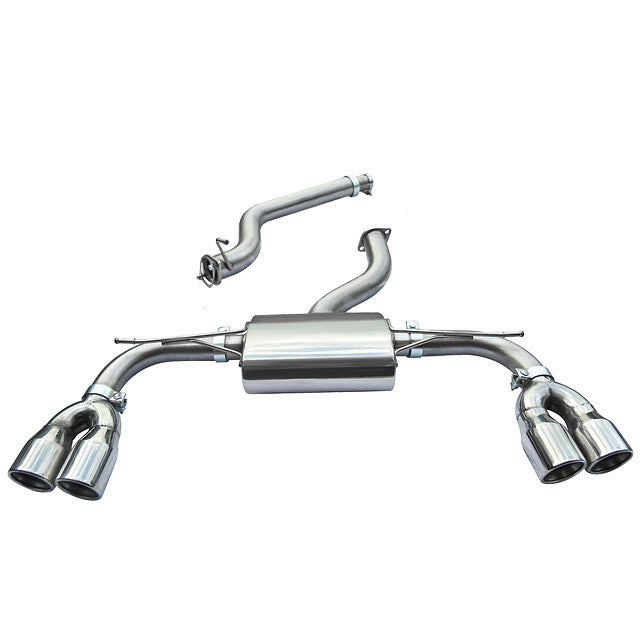 Cobra Exhausts - Audi S3 (8V) 5 Door Sportback (Non-Valved) (13-18) Cat Back Performance Exhaust