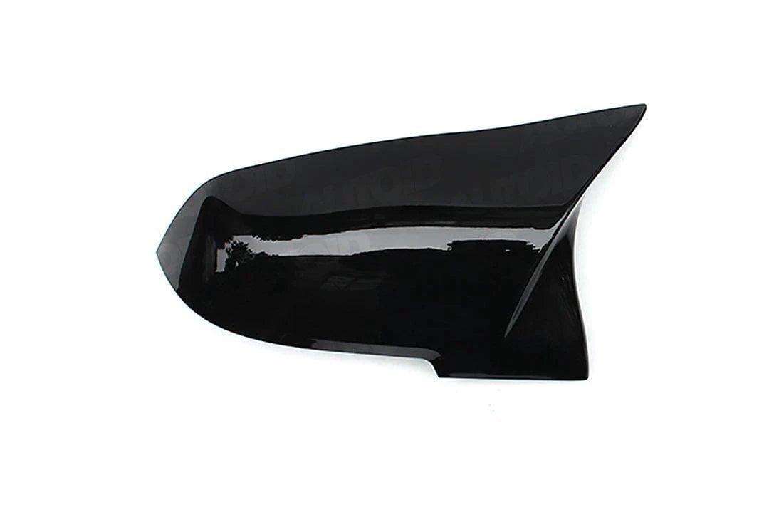 AUTOID Gloss Black Offside Right Side Wing/Door Mirror Cover Cap Housing Shell - RHD Driver Side (UK) - Paint Code 668 - OEM Style Replacement for BMW F20 F21 F22 F23 F30 F31 F34 F35 F32 F33 F36, i3 I01, X1 E84