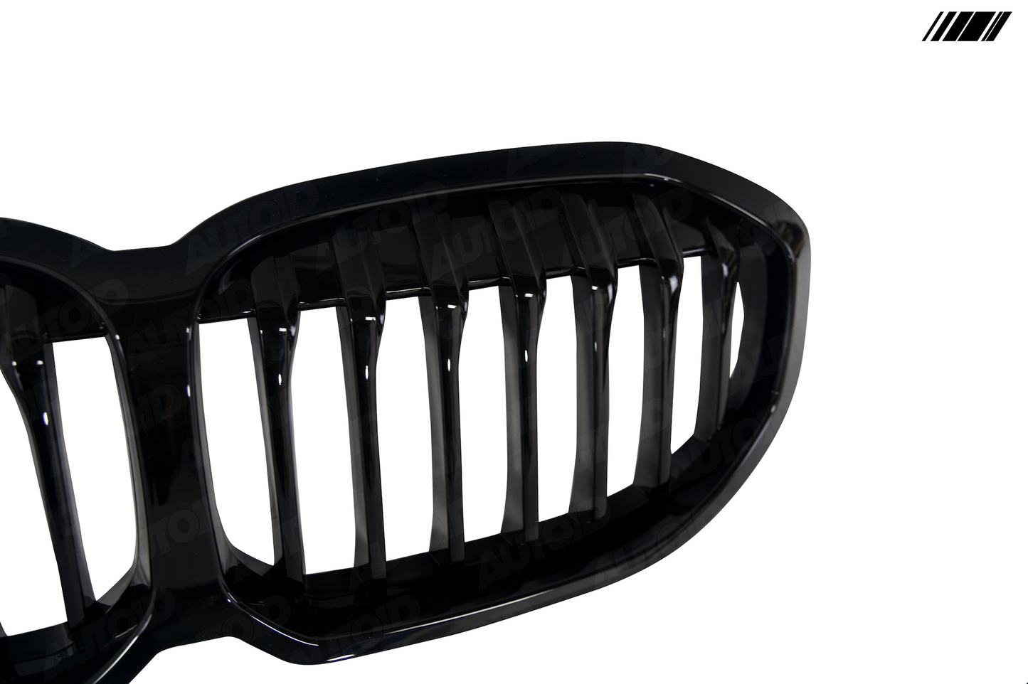 AUTOID BMW F40 Gloss Black Single Slat Kidney Grille (Inc. 118i, 120dx & M135ix)