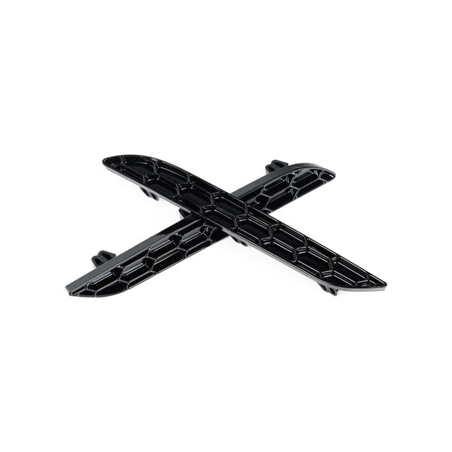 Acexxon BMW M240i/2 Series Honeycomb Rear Reflector Inserts In Gloss Black (G42)