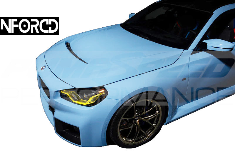 Alpha-N (Alpha N) Carbon Fibre/Carbon Fiber Vented Bonnet Hood for BMW M2 G87 (2023+) – Heat Extractor Lightweight Replacement | S58 Cooling Performance Upgrade | Track & Motorsport Style Aftermarket Carbon Hood/Bonnet
