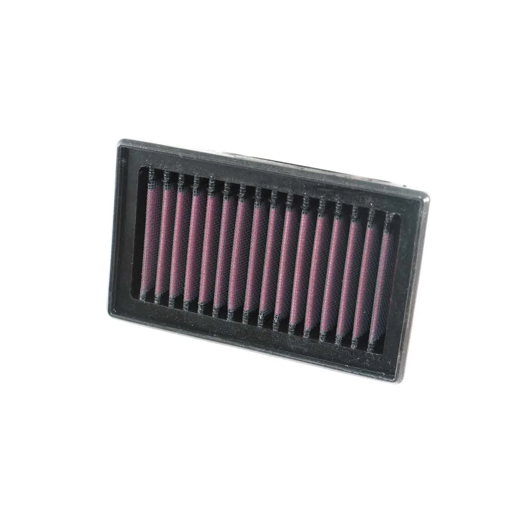 K&N BM-8006 High-Flow Washable Reusable Air Filter for BMW F800 2006-2018 | Performance Intake Panel, Drop-In Airbox OEM Replacement | Cotton Gauze Motorcycle/Motorbike Filter | KN Filters K and N F 800 Upgrade