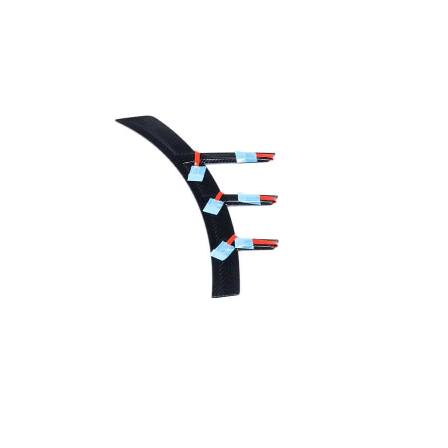 Genuine BMW OEM Carbon Fibre Front Wing/Wheel Arch Trim Fender Flare Moulding – Left LH Nearside Passenger Side – For M2 G87 2023+ S58 – Part 51135A649E3 – Front Wheel Arch Cover Garnish Replacement
