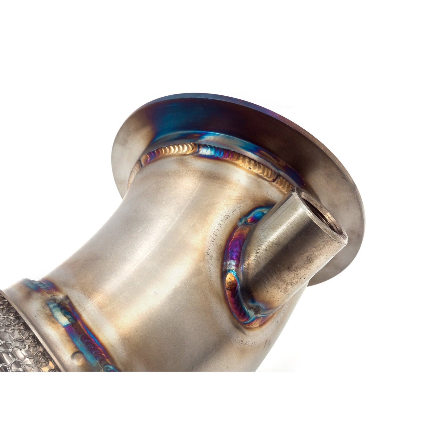 BMW M4 (F82) Coupe S55 3" Primary Decat/Cat Delete Downpipes - Catless Front Pipes Turbo Outlet Straight Pipe, Non-OPF Pre-PPF, Stage 2 Track/Race Performance Exhaust Upgrade, OEM Fit (UK)