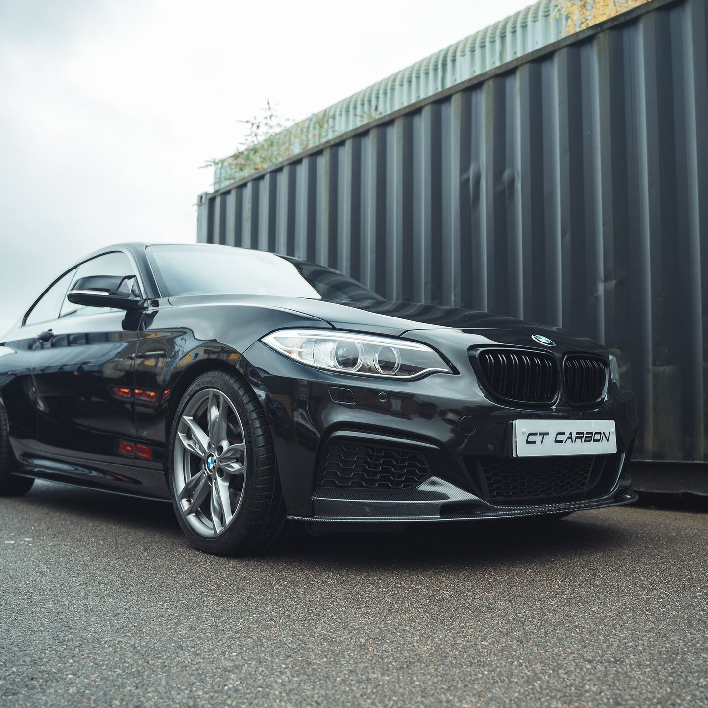 BMW 2 Series F22 Coupe Carbon Fibre/Fiber Body Kit 2014–2020 – M Performance M Sport MP Style Gloss Carbon Exterior Pack – Full Aero Kit with Front Lip, Side Skirts, Rear Diffuser & Boot Spoiler – UK
