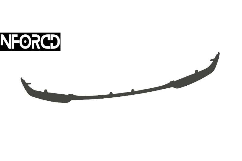 BMW M2 G87 2023+ Alpha-N Dry Carbon Fibre/Fiber GT Front Splitter / Front Lip Spoiler / Bumper Lip (2-Piece Adjustable Blade) - Prepreg 2x2 Twill, Front Bumper Air Dam / Valance, Class 3 Frontspoiler for S58 Coupe