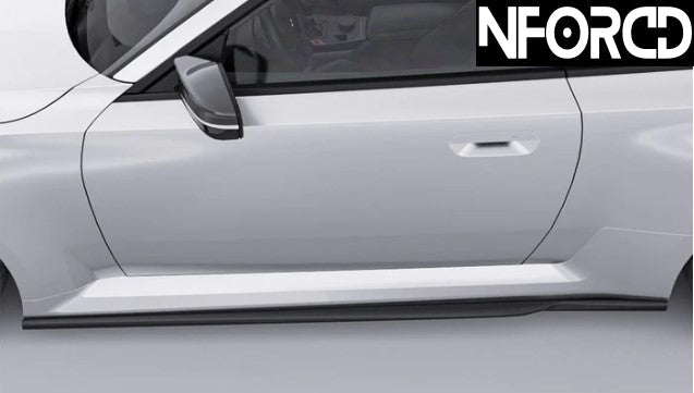 BMW M2 G87 Carbon Fibre Class 3 Front Splitter by Alpha-N (2023+ S58) Gloss Carbon Front Lip Spoiler Upgrade