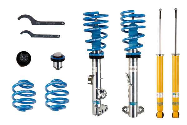Bilstein B14 PSS Coilovers for BMW E36 3 Series (1990-1999) – Height Adjustable Lowering Suspension Kit 30-50mm, Monotube Shocks & Springs, TUV Approved – Fits Saloon/Coupe/Convertible/Touring 316i 318i 320i 323i 325i 328i – Part 47-124813
