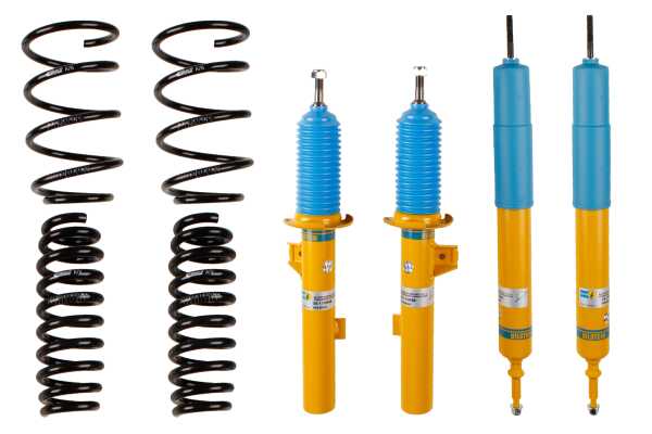 Bilstein B12 Pro Kit Suspension (Springs & Shocks) for BMW 1 Series E82 Coupe 2006–2013 – 118d 120d 123d 125i 128i 135i – Coilover Alternative – Part No. 46-180537