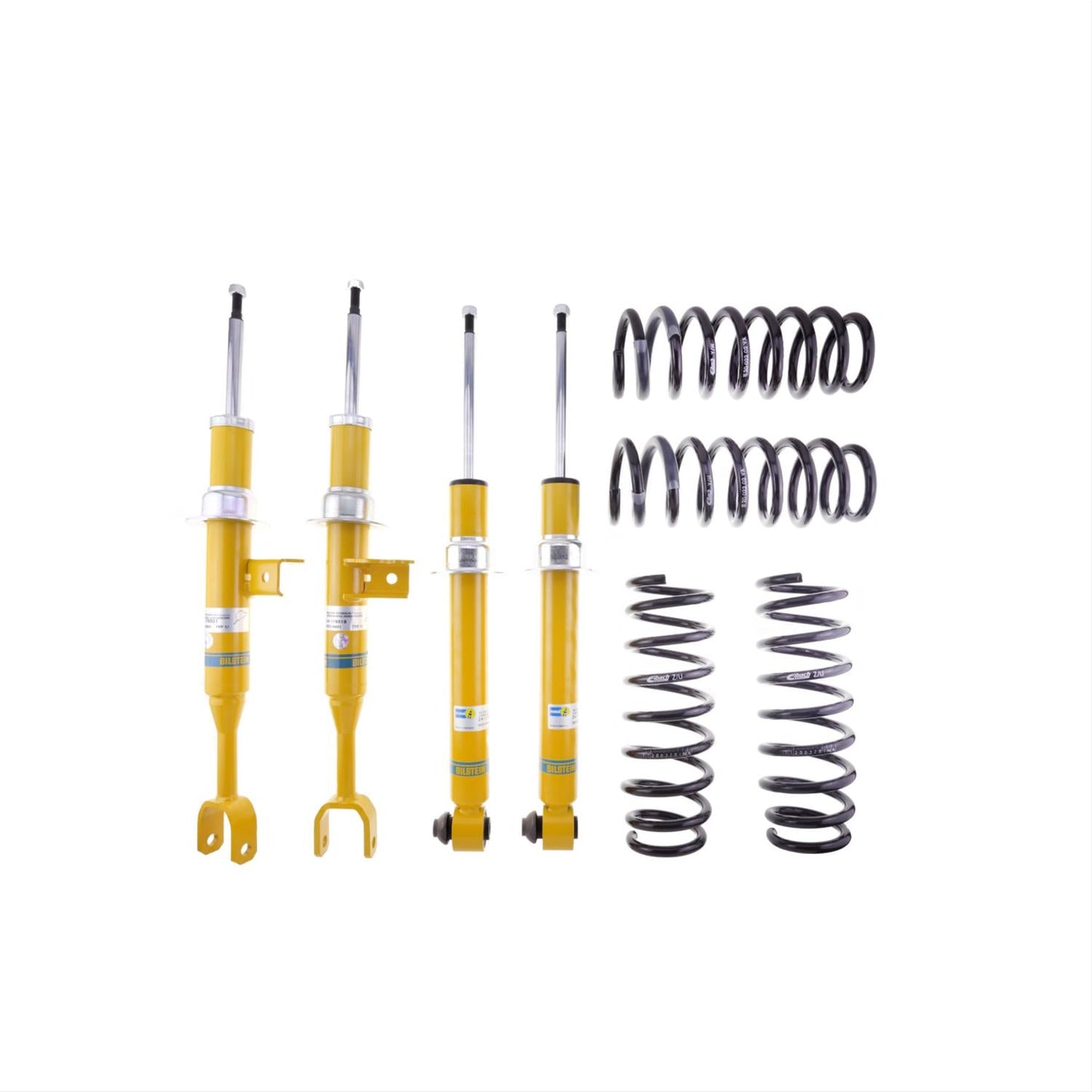 Bilstein B12 Pro Kit Suspension for BMW 5 Series F10 Saloon 2009-2016 – Lowering Springs & Shock Absorbers (Shocks/Struts, Damper & Spring Kit) Sport Suspension/Ride Height Drop – Fits 525d 530d 530i 535d 535i – Part 46-195111