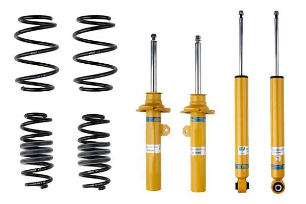 Bilstein B12 Pro-Kit Spring & Damper Suspension Kit for BMW 2 Series F45 Active Tourer (2013-2018) - Lowering Shocks/Struts (Shock Absorbers) & Springs, Sport Handling Upgrade - 214d 216d 216i 218d 218i 220i - Part 46-275202
