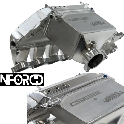 CSF S58 Top-Mount Intercooler / Charge Air Cooler Manifold for BMW G8X M2 M3 M4 (G87 G80 G81 G82 G83) – Billet Water-to-Air TMIC, PWR Core, Port Injection & Meth Ready, Plug-and-Play Intake Manifold Upgrade