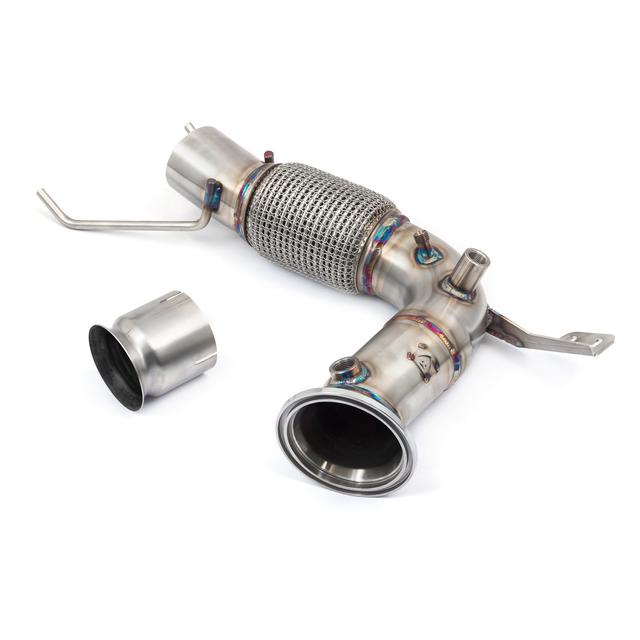 Cobra Sport BMW 1 Series F40 128ti Downpipe / Front Pipe (3 inch / 76mm) to OEM Stock Exhaust | OPF/GPF/PPF Compatible | Sports Cat BM138 or Decat/De-Cat/Catless BM139 | Turbo Outlet Pipe | 2020+