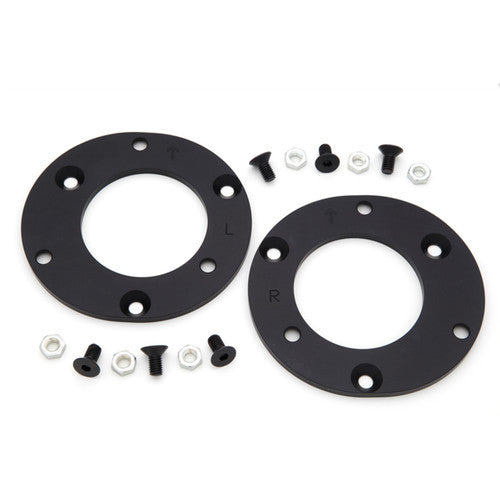 Dinan Front Camber Plates / Offset Strut Top Mounts for BMW M3 E90 E92 E93 (E9x, 2008-2013) - Alignment Plates for Negative Camber, Handling Upgrade for S65 V8, Track Day & Fast Road