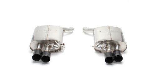 Dinan Free Flow Exhaust with Black 3.5" Tips for BMW 650i/650i xDrive F12/F13/F06 (2012-2015) & Alpina B6 Gran Coupe F06 (2015) - Stainless Steel, Valved, Drone-Free