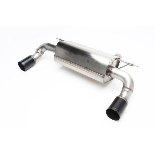 Dinan Free Flow 304 Stainless Performance Exhaust with 89mm Ceramic Black Tips for BMW 435i N55 F33 Convertible & F36 Gran Coupe 2014-2016