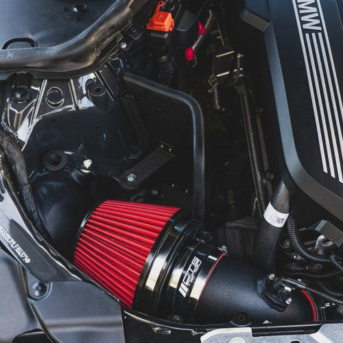 CTS Turbo Cold Air Intake & Induction Kit for BMW 3 Series M340i G20 (2019+, B58 3.0 Turbo) - High-Flow Open Cone Filter, 4in Aluminium Intake Tube, Velocity Stack - Bolt-On Performance Intake System for M340i/xDrive